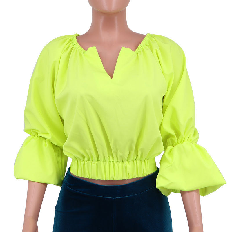 Women Clothing White Shirt Women Design High-End Casual Loose Short Shirt Spring