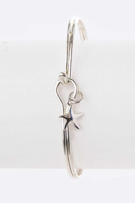 Enamel Starfish Iconic Bangle