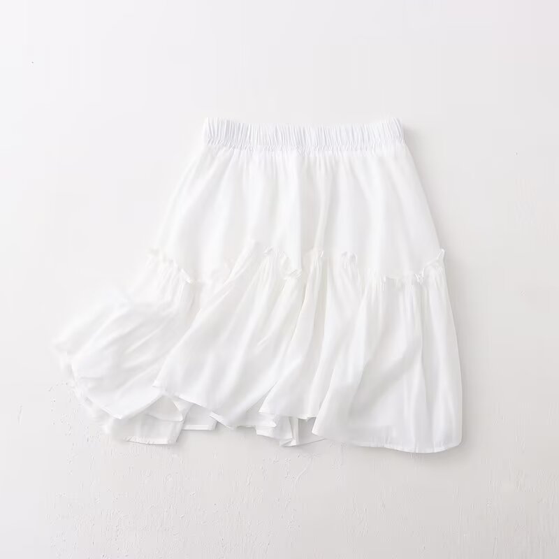 Summer Elastic Waist Skirt Women Skirt Pants