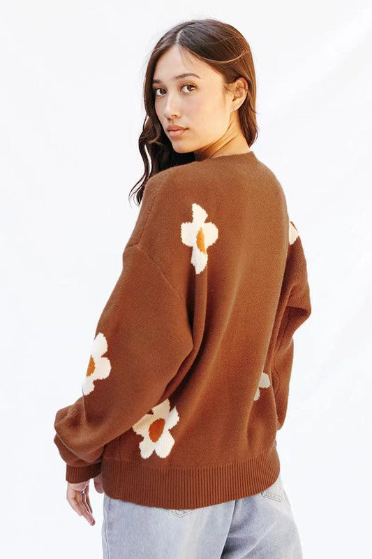 Flower sweater