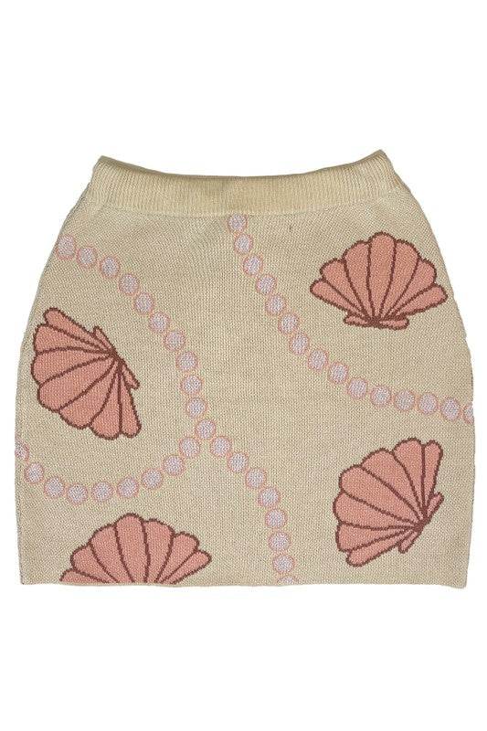 Seashell and Pearl Skirt