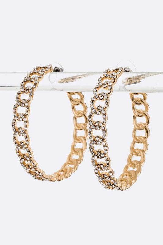 Oversize Statement Hoop Earrings
