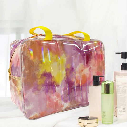 Waterproof cosmetic bag for women, portable large-capacity travel toilet bag, storage bag makeup bags,Makeup bags for women,Travel makeup bag,