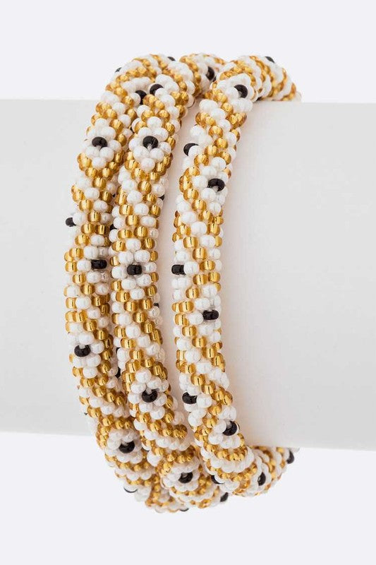 Nepal Roll On Friendship Bracelet Set