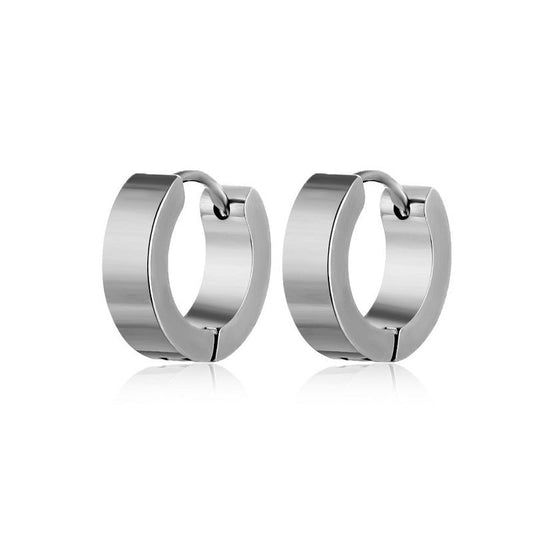 Women's Classics Silvertone Large Hoop Earrings Sports Team Faux Leather Earrings earingearringearringsHoop EarringsSilvertone Large Hoop EarringsWomen wardrobeWomen's Classics earrings