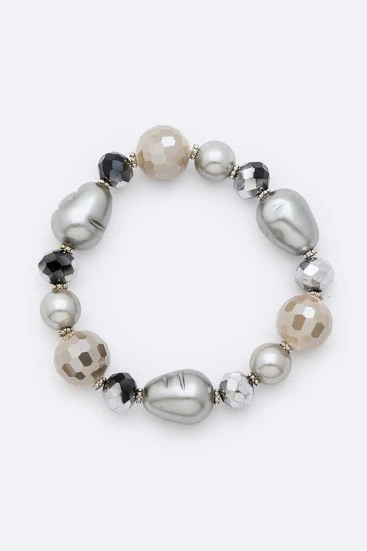 Mix Beads Stretch Bracelet