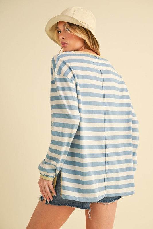 Onida Stripe Top