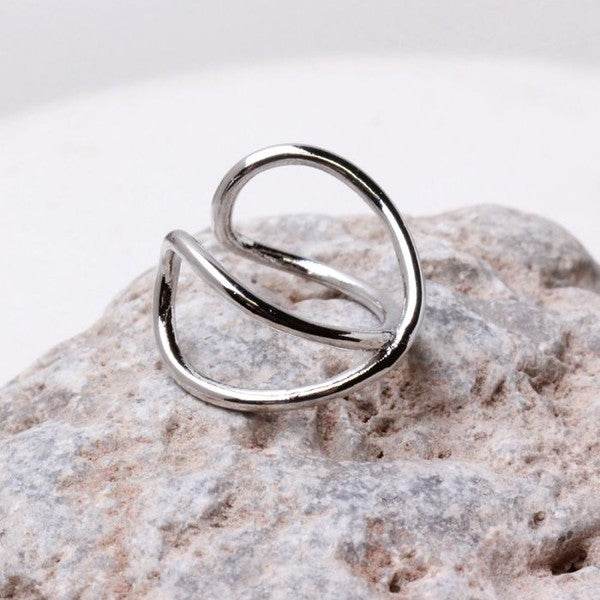 316L Stainless Steel X Ring Fake Cartilage Ear