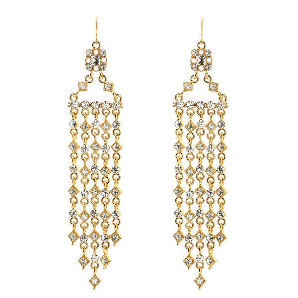 Glamorous Indian Theme Tassel Earrings