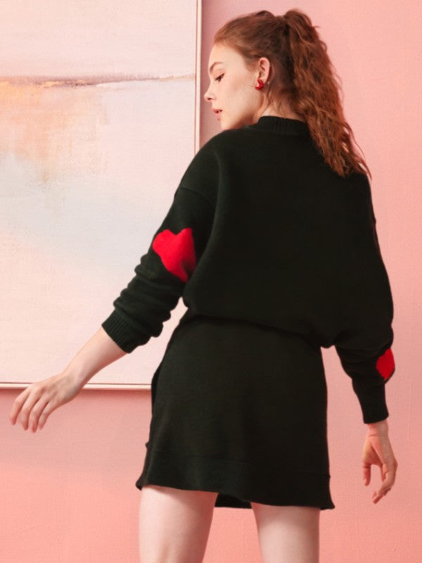 Heart sweater
