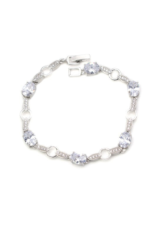 Cubic Zirconia Tennis Bracelet