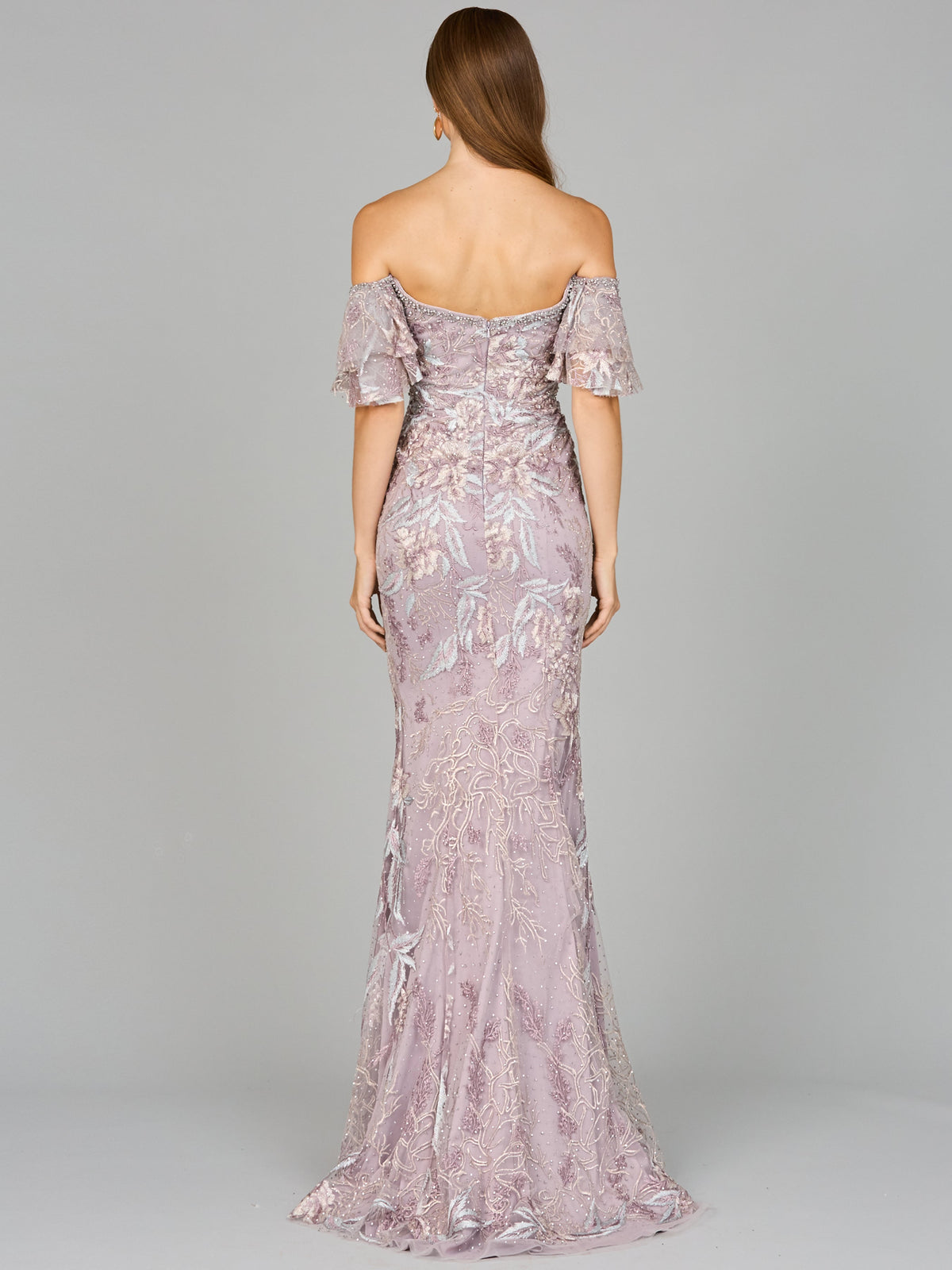 Off Shoulder Mermaid Lace Gown