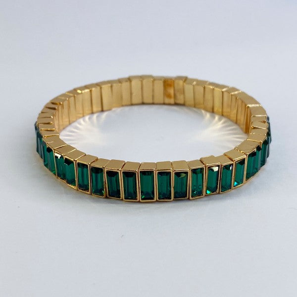 Stretchable Different Color Stones Bracelet