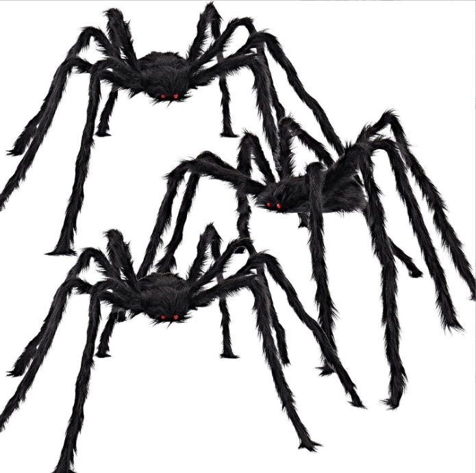 Black spider decoration-150cm-1 piece