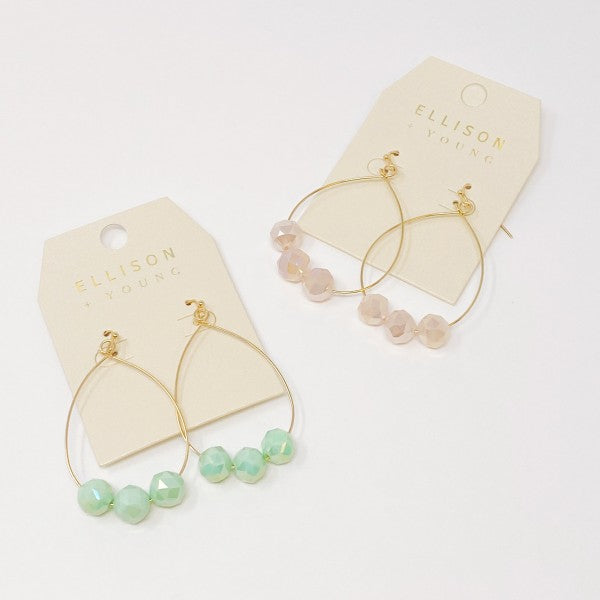 Candy Beads Dangle Earrings