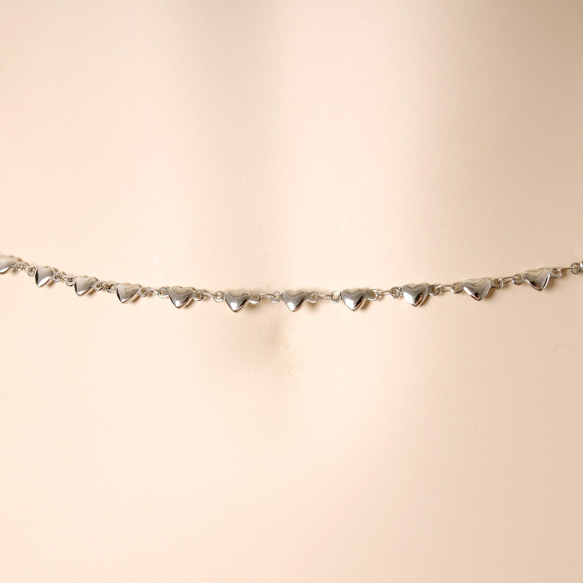 Every Body Love Your Body Heart Belly Chain