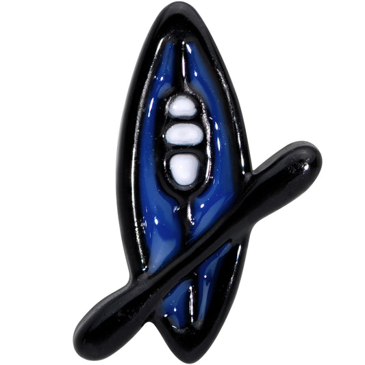 20G 1/4 Black Blue Summer Kayak Boat Nose Bone