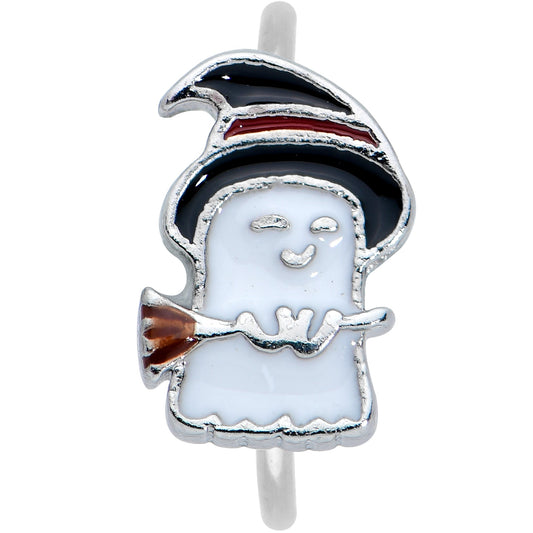20G 7mm Witch Hat Ghost Halloween Nose Hoop