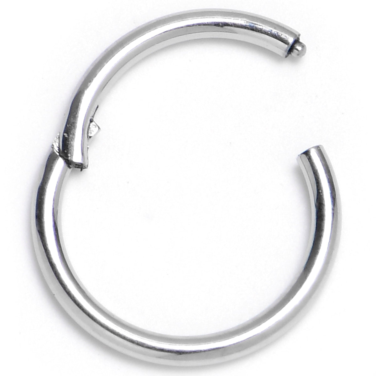 18G 5/16 316L Surgical Steel Precision Hinged Segment Hoop