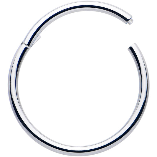 18G 7/16 316L Surgical Steel Precision Hinged Segment Hoop