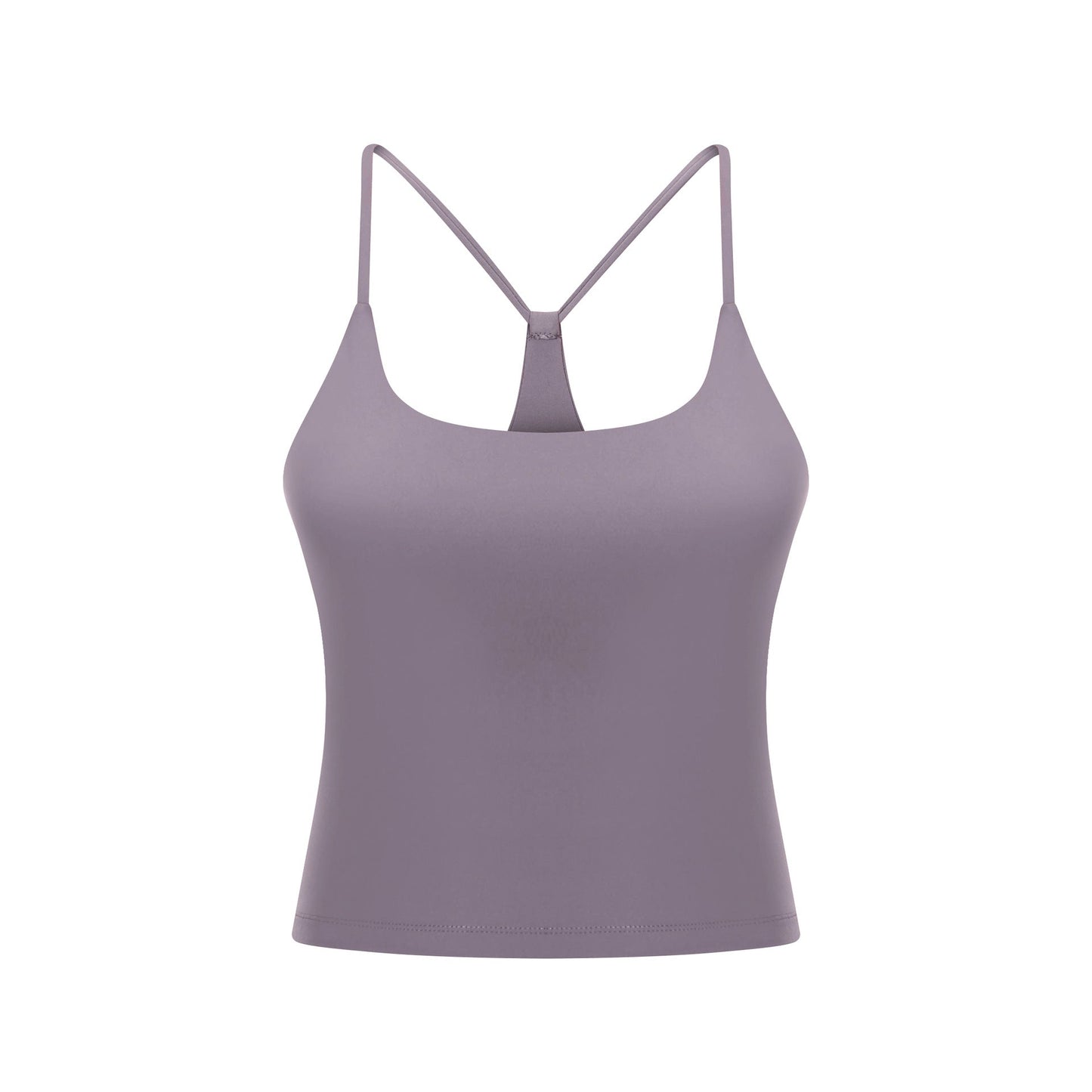 Spring Summer Sexy Y Shaped Beauty Strap Chest Pad Yoga Vest Women Moisture Wicking Stretch Skinny Yoga Clothes
