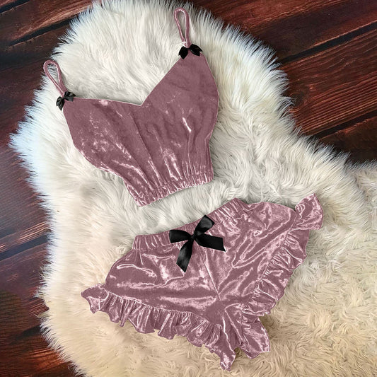 Sexy Lingerie Sexy Split Lace Pajamas Sexy