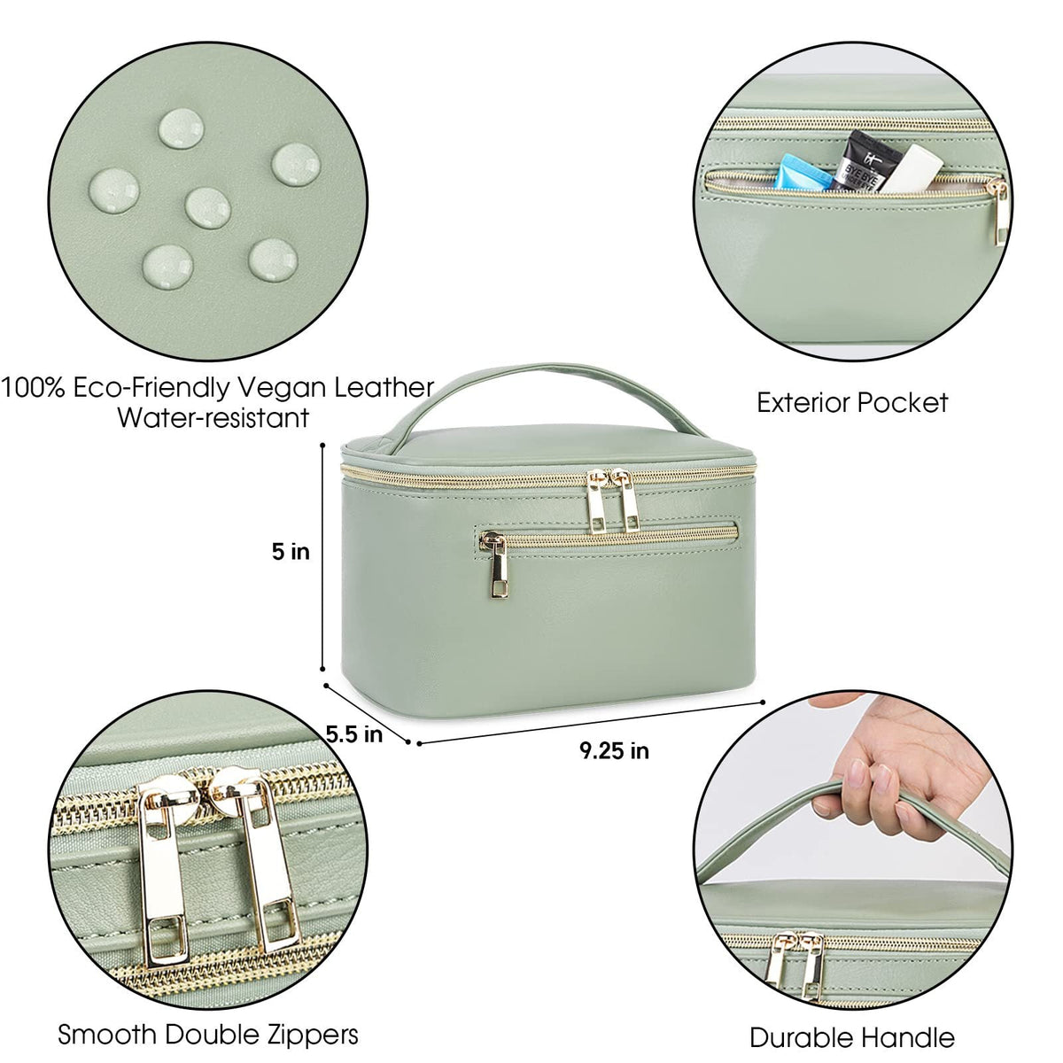 Large capacity waterproof toiletry bag, storage bag travel toiletries set cosmetic bag, makeup bag with compartments, travel makeup bag,Makeup bag organizers,
