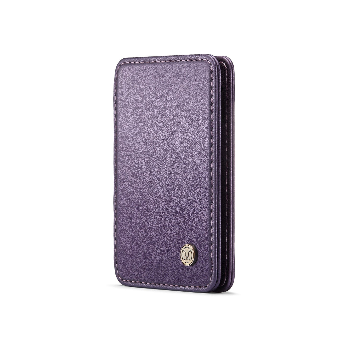 Magsafe ring magnetic card case for iPhone17 card anti-theft brush 16/15/14/13 zipper change bag Wallet Magnetic Card Holder RFID Blocking, PU Leather Minimalist Phone Wallet Compatible with MagSafe Phones