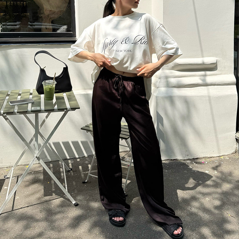 Casual Ladies Bootcut Trousers Sexy Sexy High Waist Hip Pants
