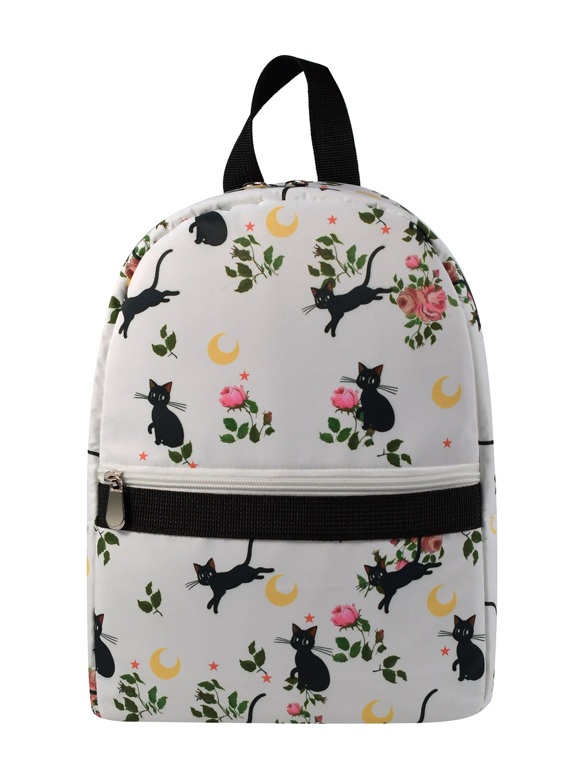 Nylon waterproof printed backpack, stylish large capacity women's travel backpack purse, storage backpack,