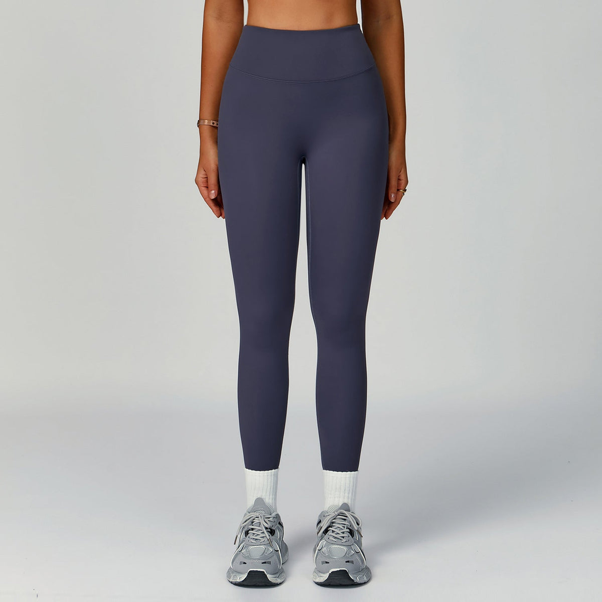 Sollinarry Sustainable Recycled High Waist Tights Outdoor Running Yoga Pants Women Quick Drying Exercise Workout Pants