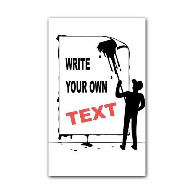 Girl and Red Balloon Banksy Art Nordic Characters Canvas Painting Mural Poster Living Room Bedroom Bar Home Decoration
