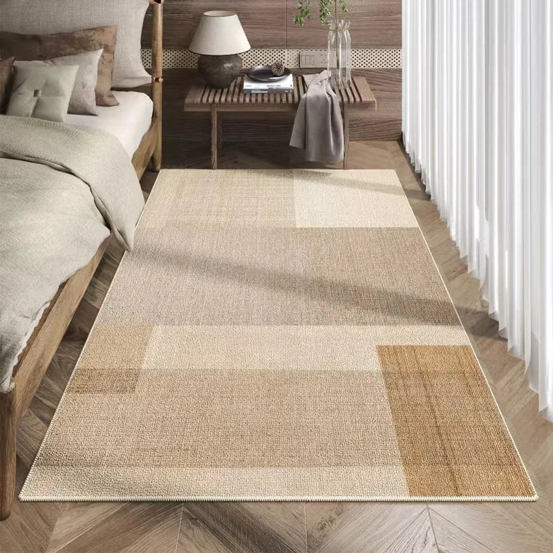 Japanese Amazing Silence Style Imitation Cashmere Carpet Living Room Bedroom Bedside Decorative Carpet Soft Comfort Washable Mat