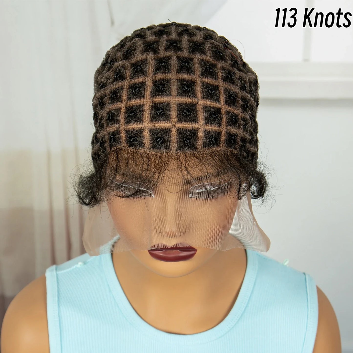 Full Lace Braided Wig Cap | Knotless Box Braid Base | Sew-In & Crochet Ready