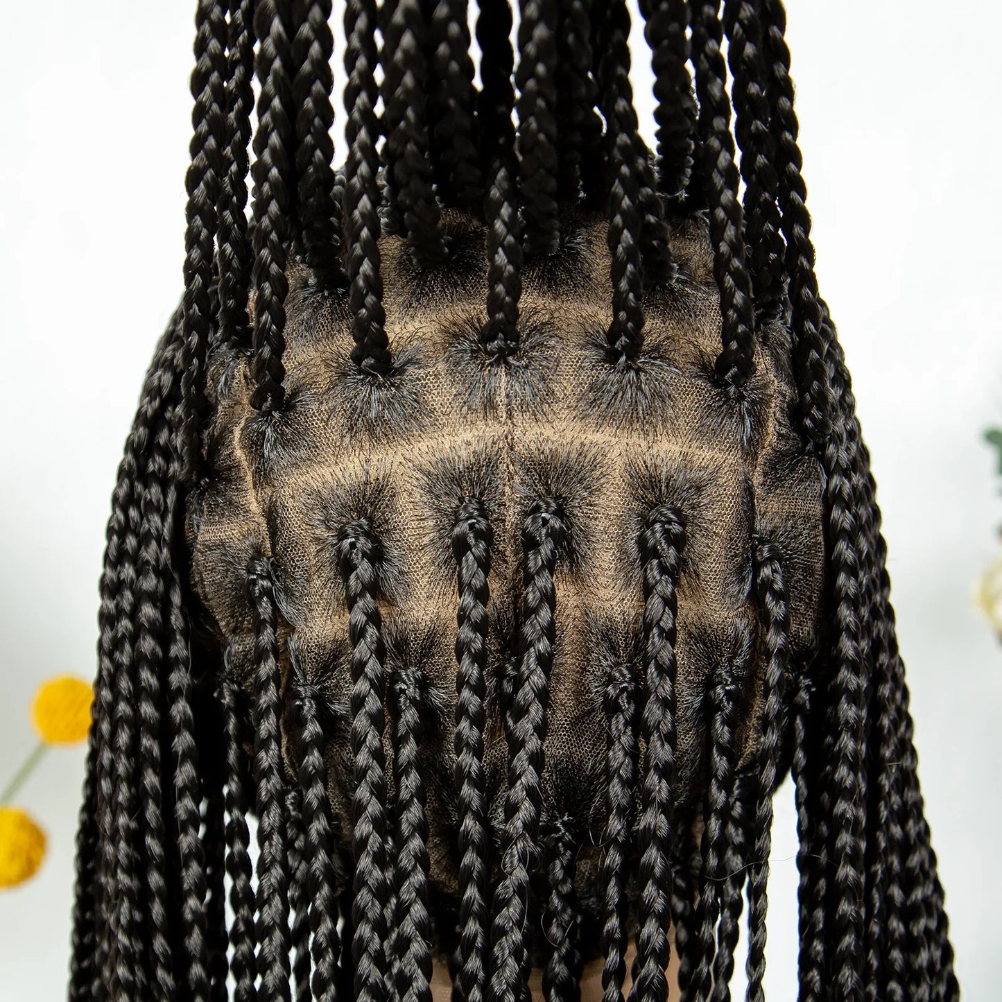 KIMA 26" Stitch Box Braids Wig | Full Lace Goddess Braiding