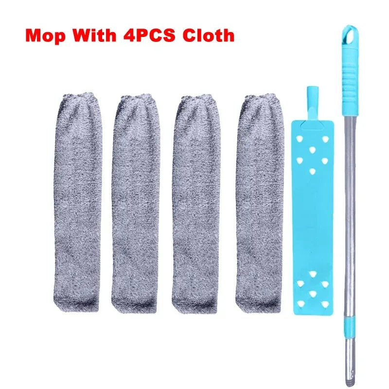 Telescopic Duster Brush for Household Cleaning Long Handle Mop Gap Dust Cleaner Bedside Sofa Brush Tool kitchen accessories