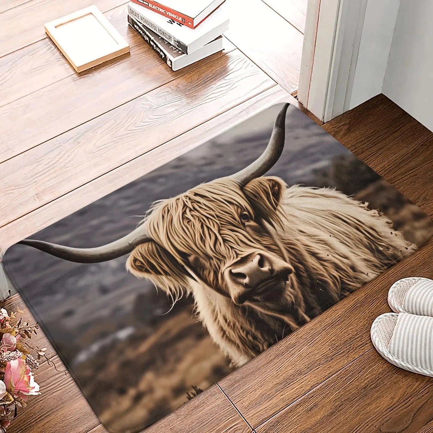Spider 3D Flat Printed Door Mat Soft Comfortable and Easy To Clean Home Living Room Bedroom Door Mat Home Doormat Welcome Mat