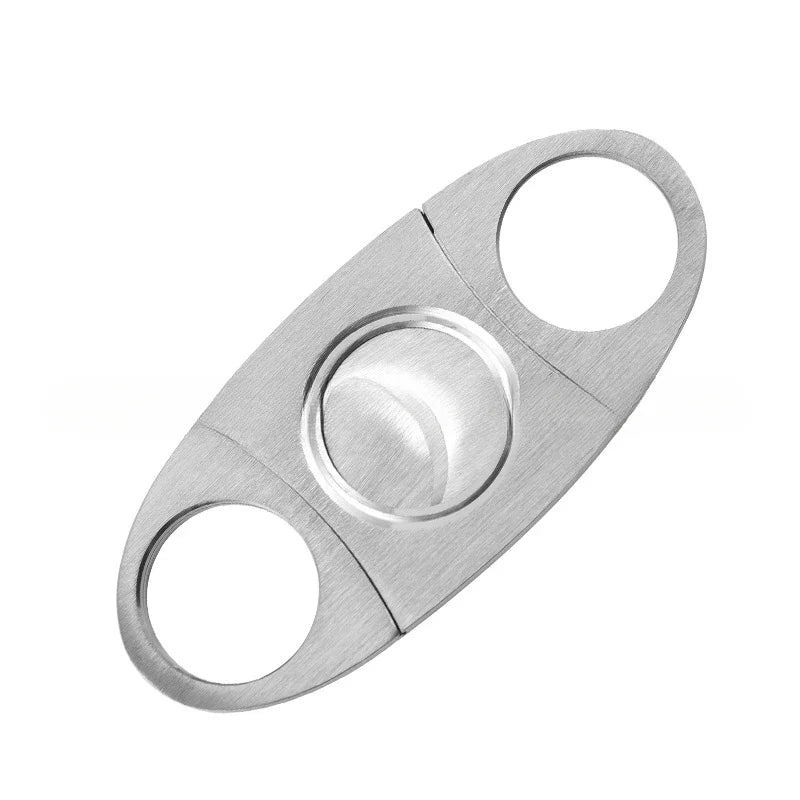 Multifunctional Stainless Steel Cigar Cutter Metal Classic Cutter Guillotine Cigar Scissors Gift Puncher Cutting Cigar Accessori