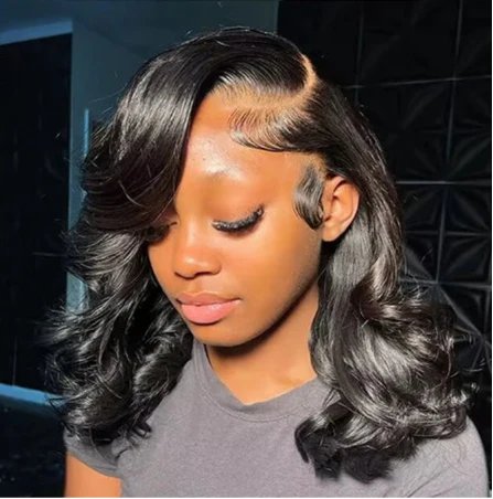 Loose Wave Bob 5x5 HD Lace Closure Wig | Invisible Transparent Lace | Pre-Plucked Human Hair