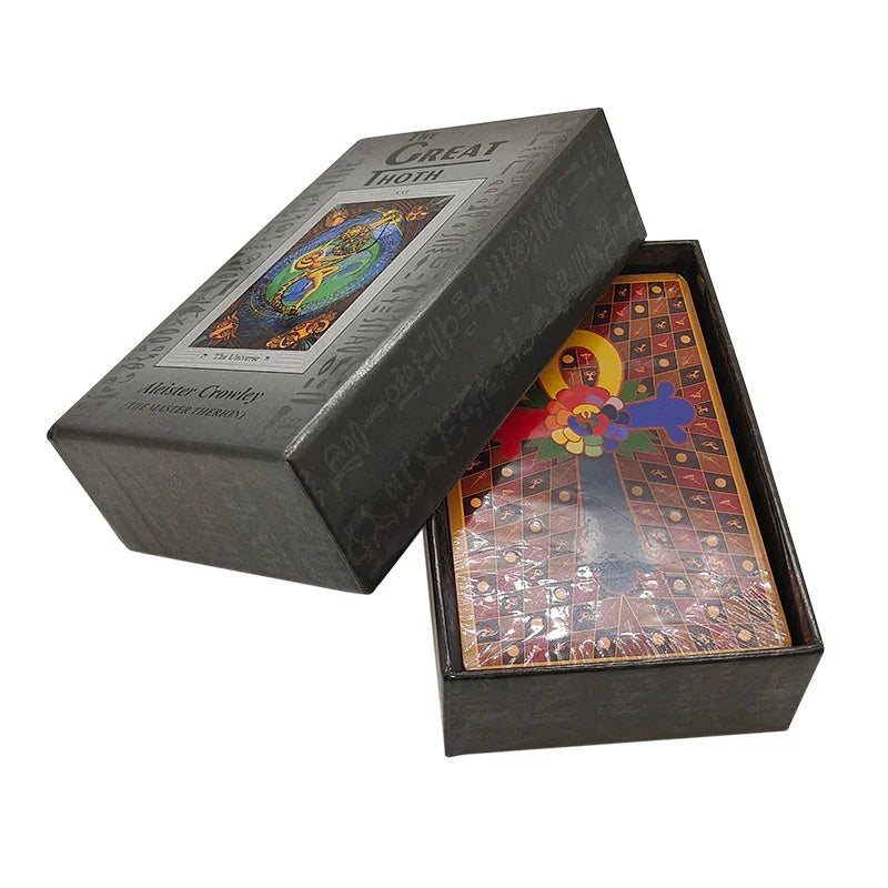 Aleister Crowley Luxe 80 Predictive Cards The Great THOTH Divination Tarot Cards