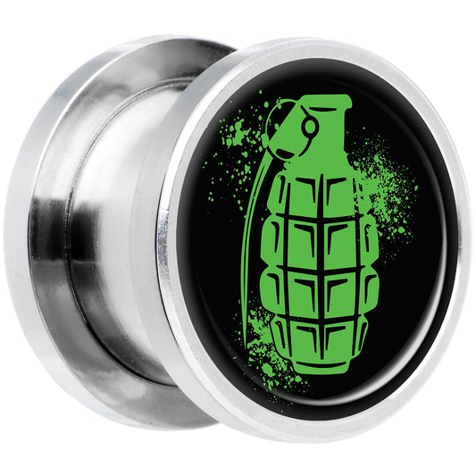 Green Grenade Steel Screw Fit Plug Set 1/2