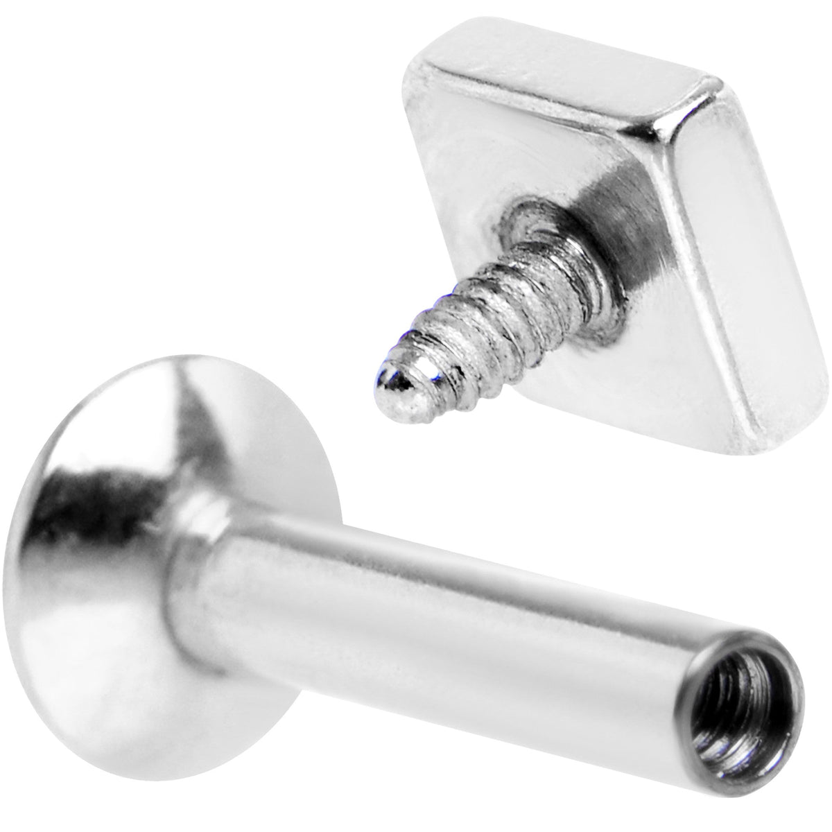 1/4 Rhombus Internally Threaded Daith Cartilage Tragus