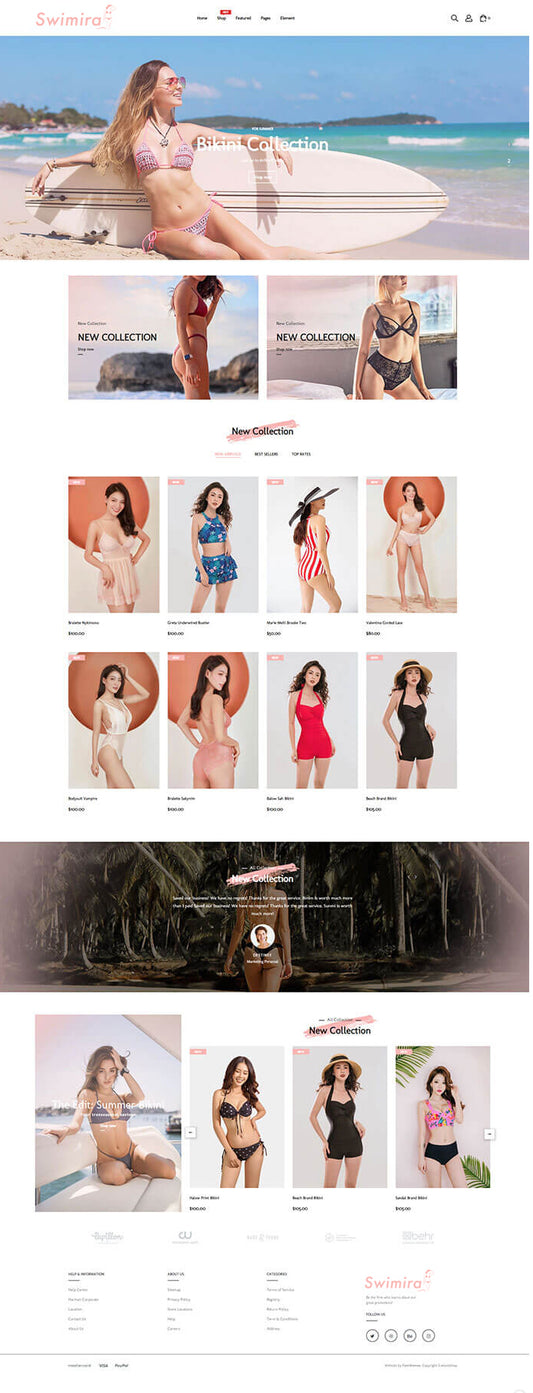 Shopify Theme - Swimira