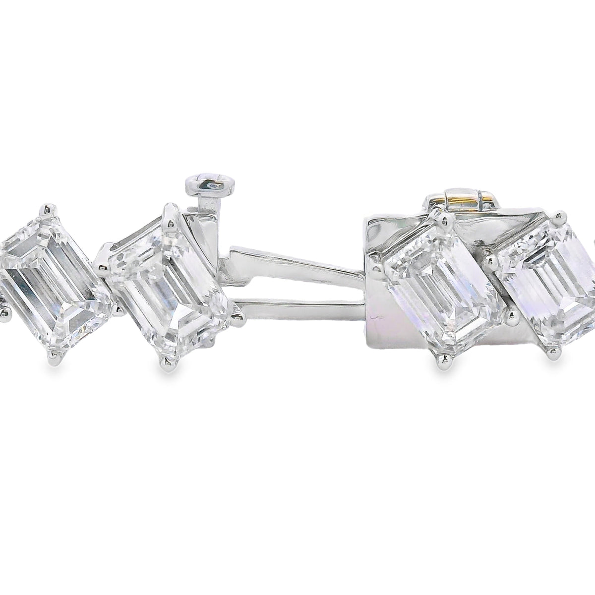 Lab Grown Diamond Tennis Bracelet 14KT White Gold