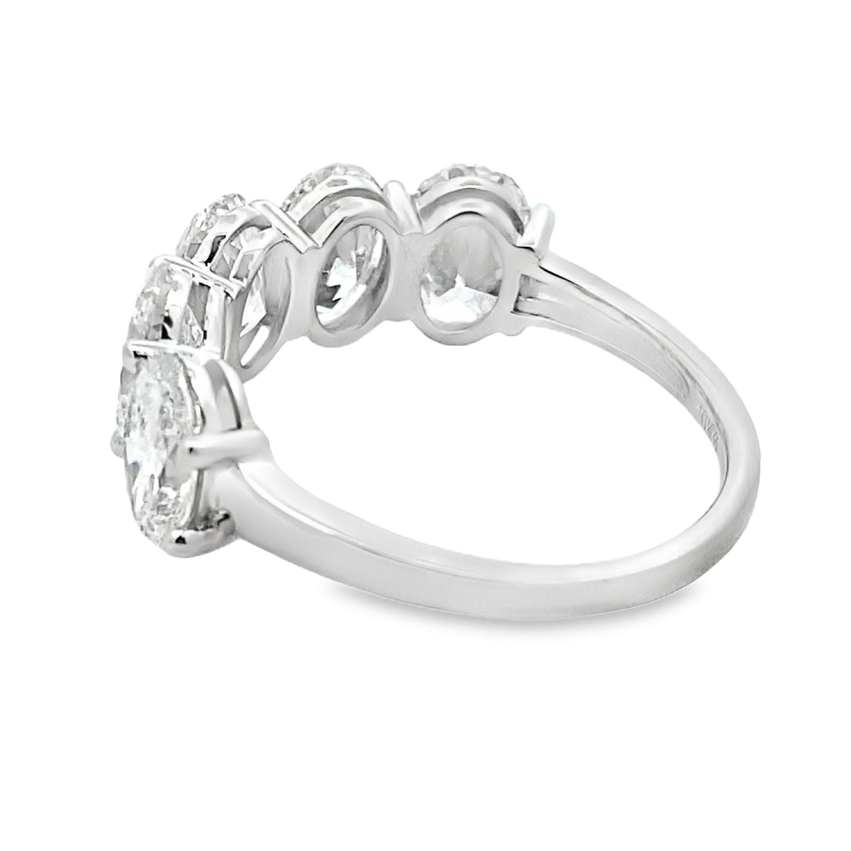 Lab Grown Diamond Wedding Band Ring 10KT White Gold