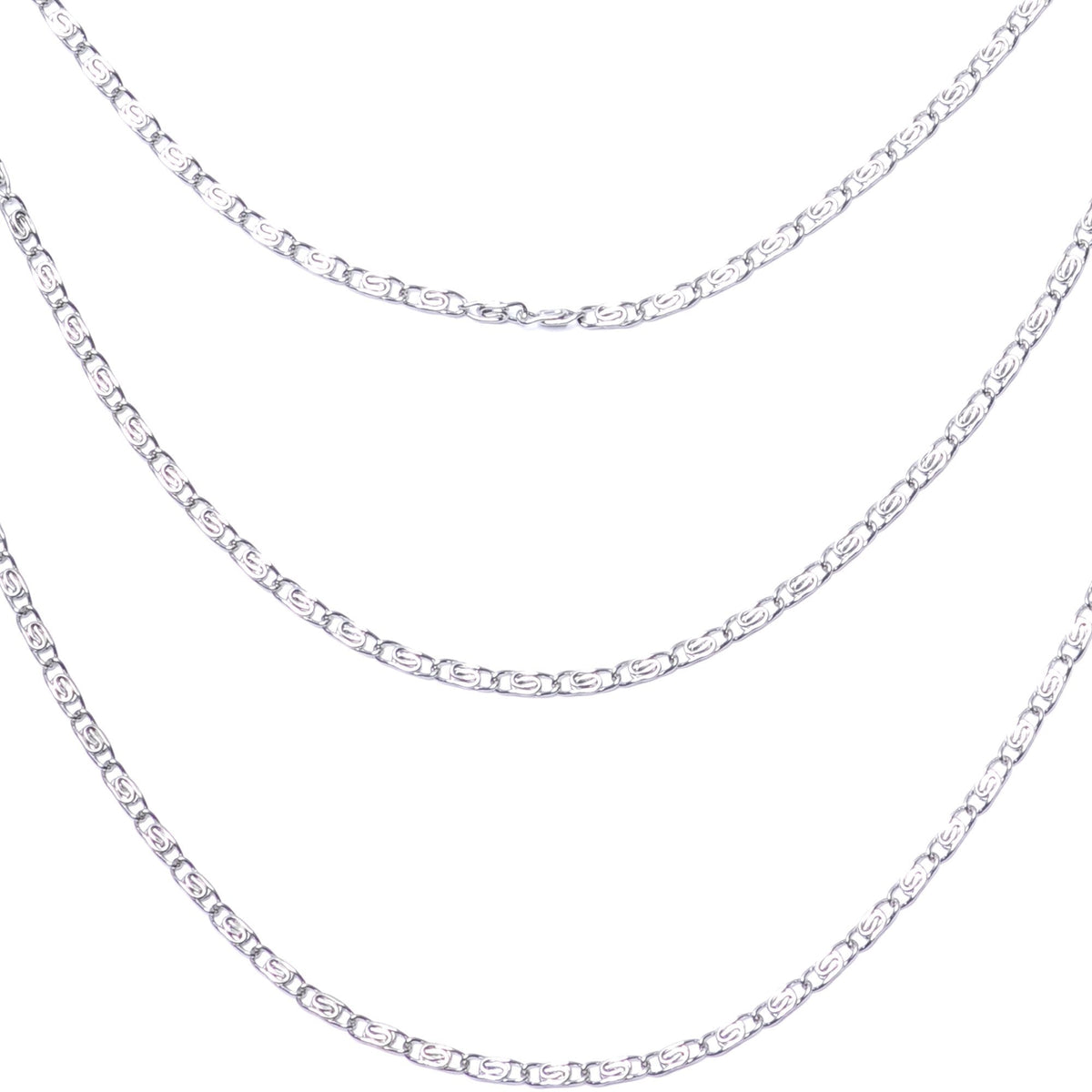 Handcrafted Swirly Link Dangle Nipple Chain