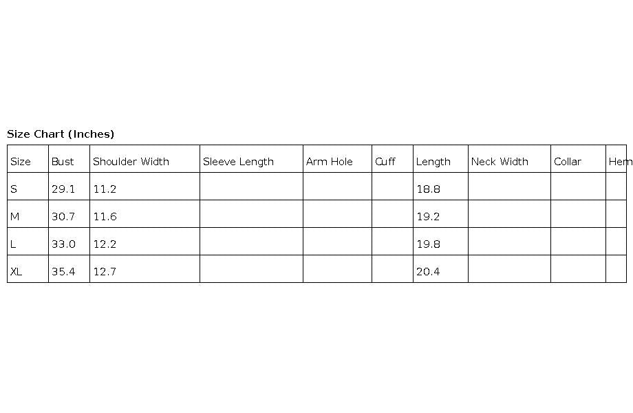 U-Neck Slim Vest