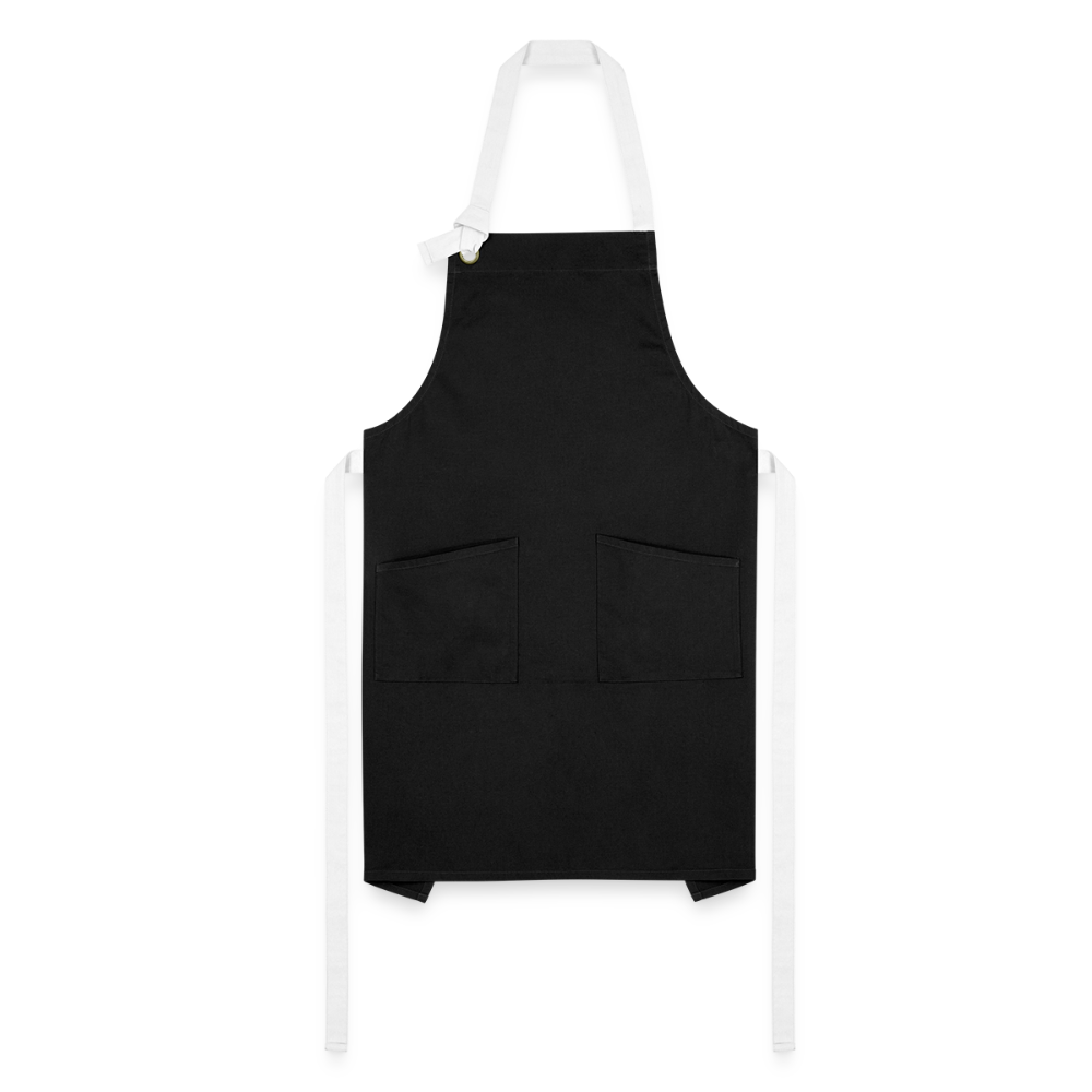 Artisan Apron - black/white