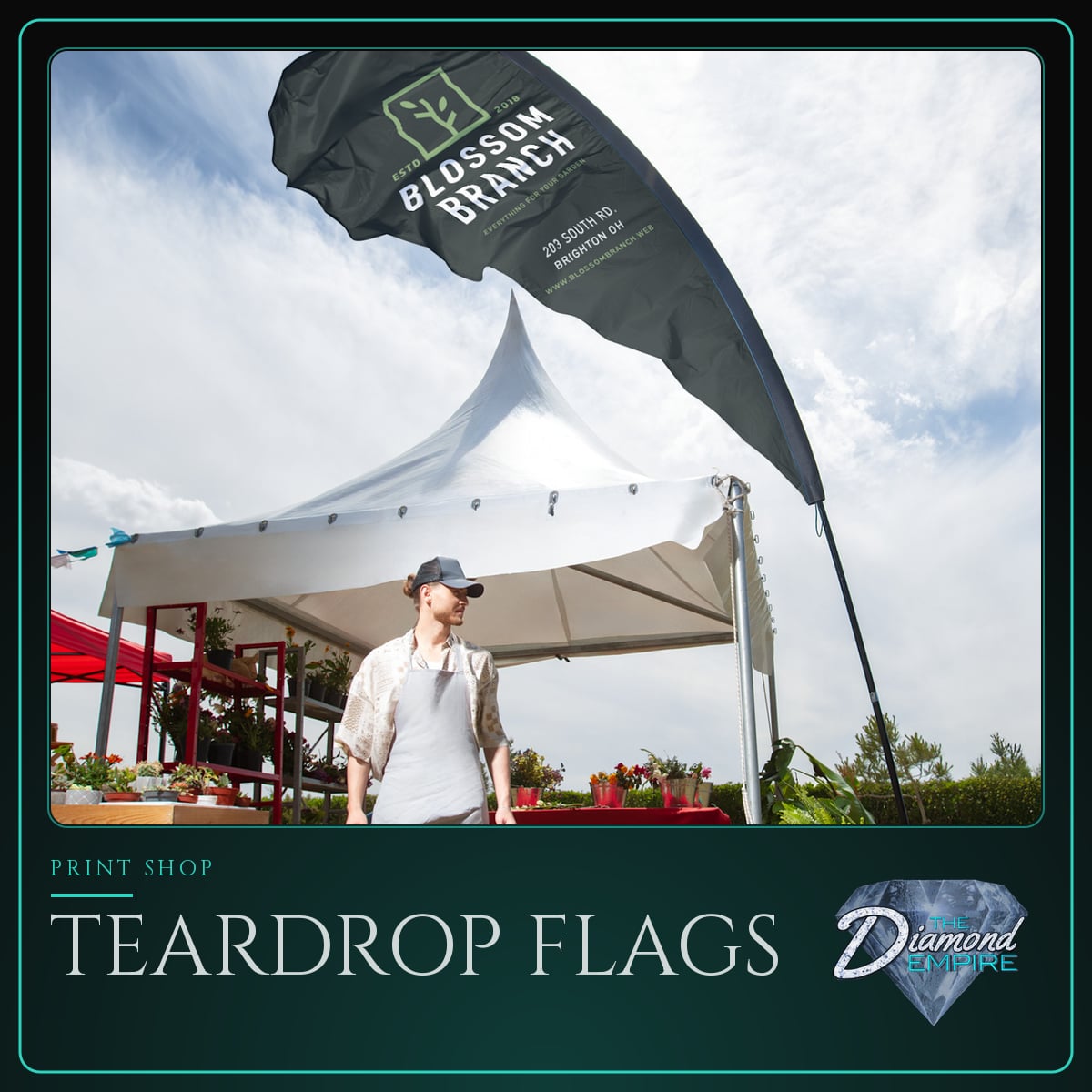 Teardrop Flags