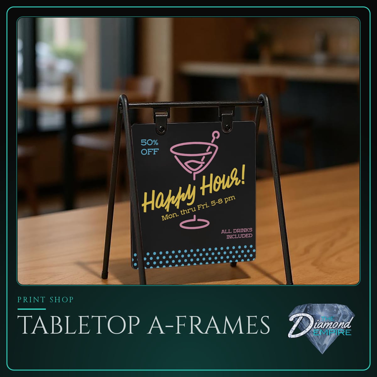 Tabletop A-Frames
